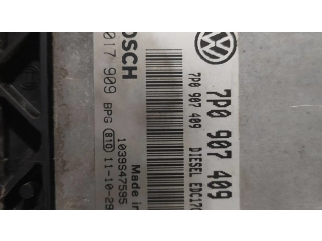 Řídící jednotka 7P0907409C, 0281017909   Volkswagen Touareg II 2012