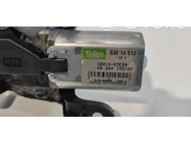 Моторчик заднего дворника 3881083E00, 53014512    Opel Agila A