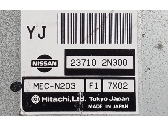 Řídící jednotka 237102N300, F17X02   Nissan Almera 1997