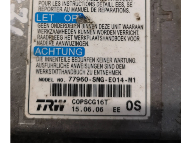 Блок подушек безопасности 77960SMGE014M1, C0PSCG16T   Honda Civic