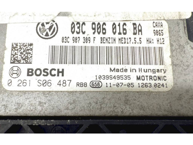 Řídící jednotka 03C906016BA, 03C907309F   Volkswagen Cross Touran II 2012