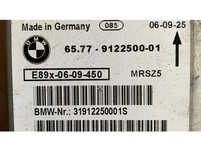 Блок подушек безопасности 0285010062, 6577912250001   BMW 3 E92 E93