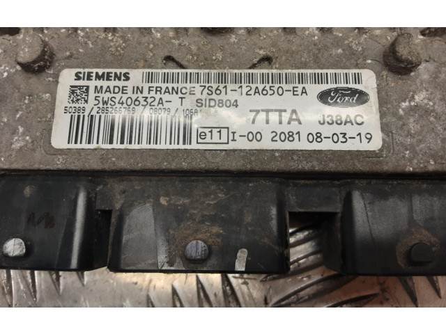 Řídící jednotka 7S6112A650EA   Ford Fiesta 2006