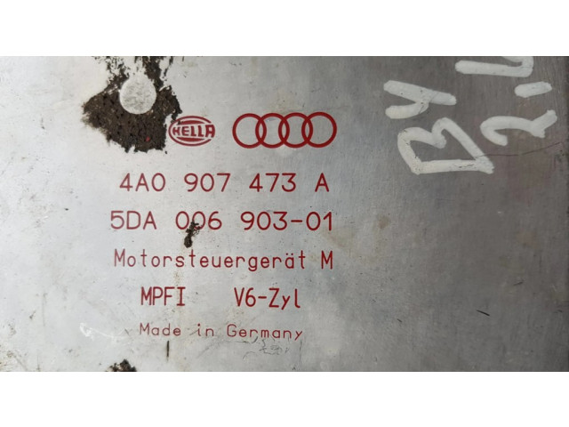 Блок управления двигателя 4A0907473A, 5DA00690301   Audi 80 90 S2 B4