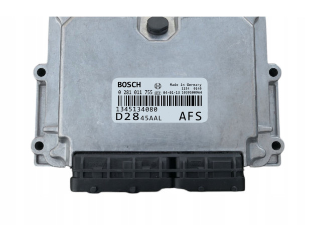 Блок управления двигателя  1345134080, 0281011755   Fiat Ducato 