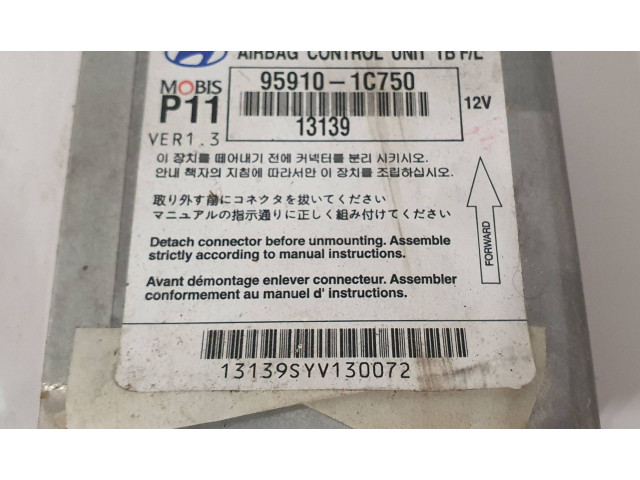 Блок управления надувных подушек 959101C750, 13139   Hyundai Getz