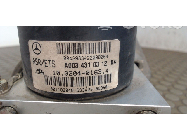 Jednotka ABS A0034310312, 0044316612   Mercedes-Benz C W202 1999
