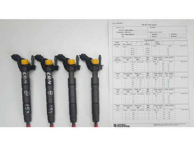 Vstřikovač 0445116056, 16450R3LG01   Honda CR-V  pro naftový motor 0.0 N22B4 N22B4