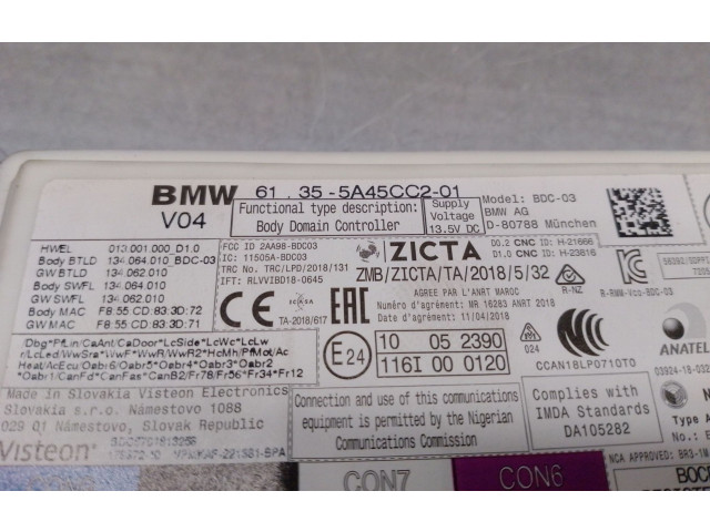 Pojistková skříňka Řídící jednotka BSM 61355A45CC2   BMW 3 G20 G21 2021