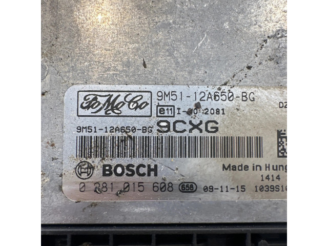 Řídící jednotka 9M5112A650BG, 0281015608   Ford Focus 2007