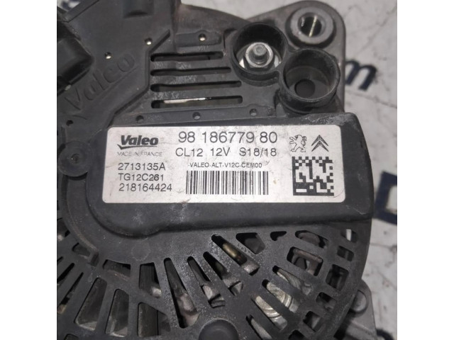 Генератор 9818677980, ALTERNADOR   Citroen C3 1.2     