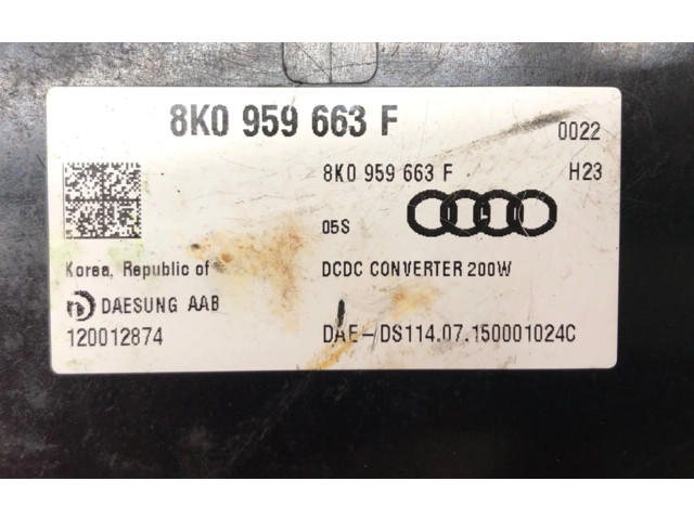 Другие блоки управления / модули    8K0959663F   Audi A6 C7