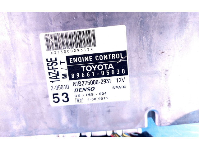 Řídící jednotka 8966105530, MB2750002931   Toyota Avensis T220 2002