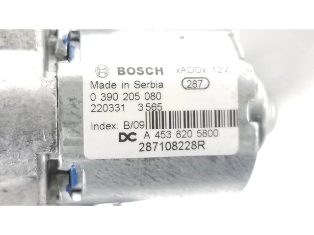 Моторчик заднего дворника 287108228R, 0390205080    Dacia Dokker