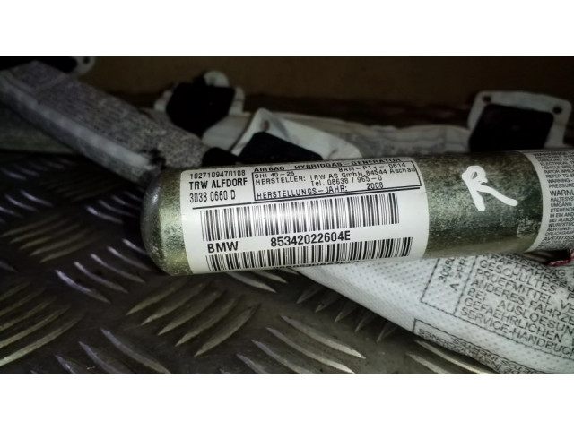 Боковая подушка безопасности 85342022604E, 30380660D   BMW X3 E83