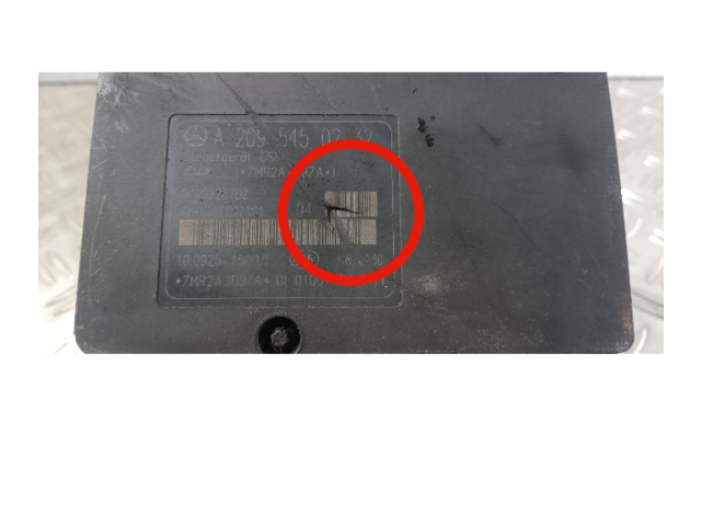 Jednotka ABS A2095450232, 00009287D2   Mercedes-Benz C W203 2001