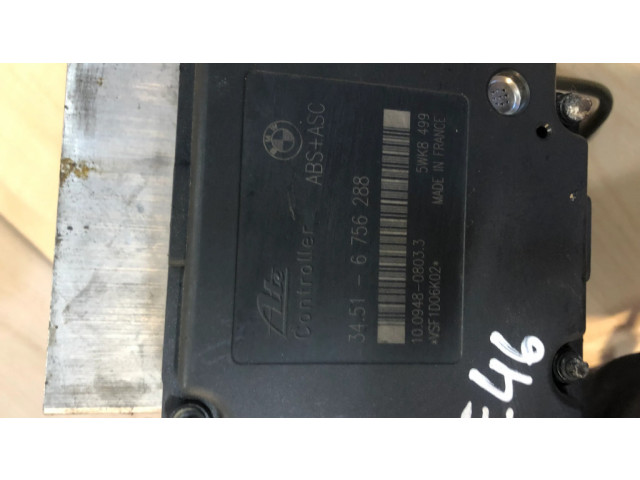 Jednotka ABS 6756288, 6756286   BMW 3 E46 2000