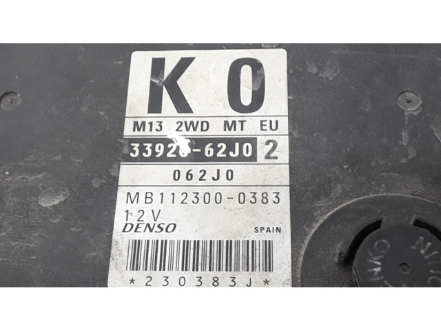 Комплект блоков управления 3392062J0, MB1123000383   Suzuki Swift