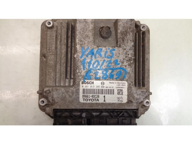 Řídící jednotka 0281015385   Toyota Yaris 2008
