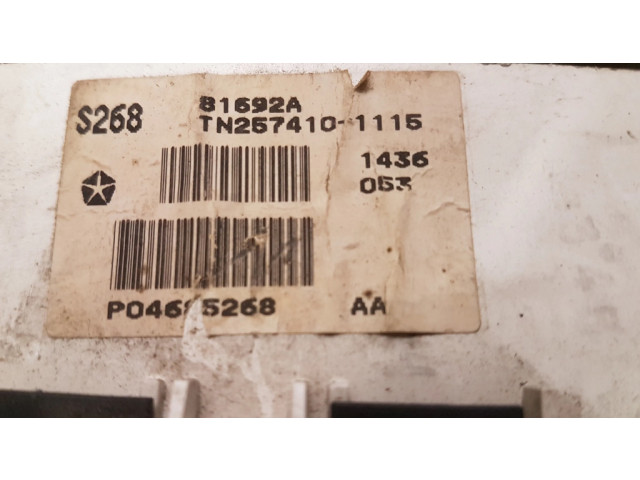 Přístrojová deska  Chrysler Voyager 1996 81692A, TN2574101115  