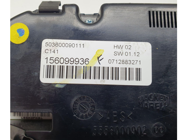 Блок управления климат-контролем 156099936, 156099936   Alfa Romeo Giulietta