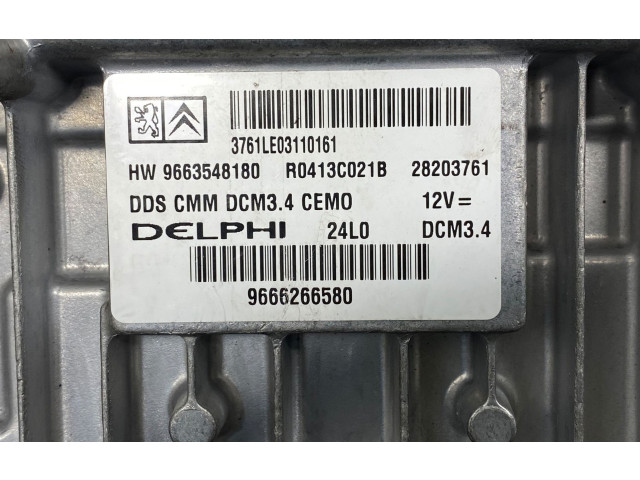 Řídící jednotka 9666266580, R0413C021B   Peugeot 407 2010