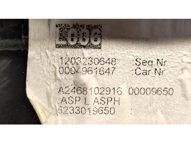 Zpětné zrcátko  levé Mercedes-Benz B W246 W242 2013  A2468102916, 00009650  