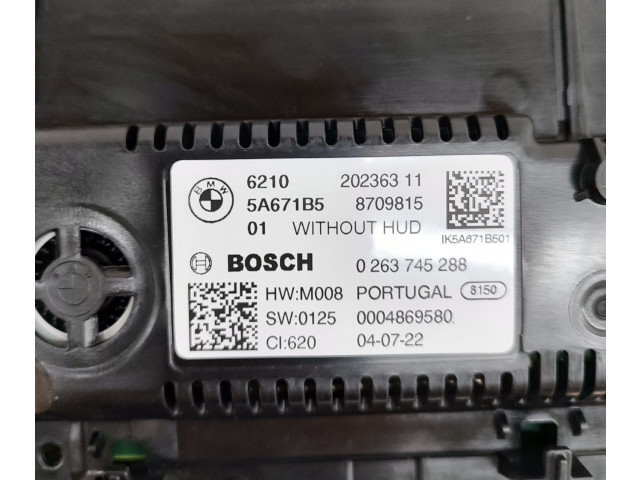 Панель приборов 5A671B5, 8709815   BMW 4 G22 G23 G24 G26       