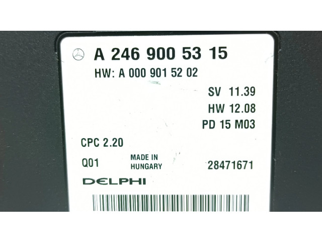 Řídící jednotka A2469005315   Mercedes-Benz A W176 2015