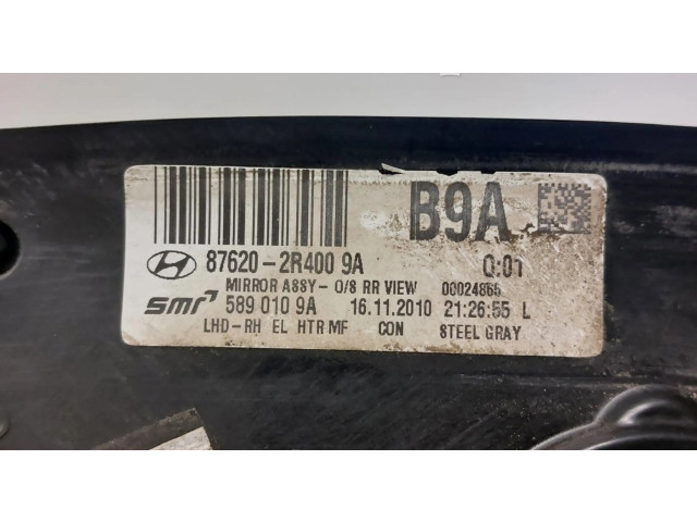 Zpětné zrcátko pravé Hyundai i30 2011  87620-2R400, 876202R400  