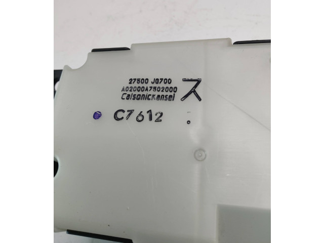 Блок управления климат-контролем 27500JG700, C7612   Nissan X-Trail T31