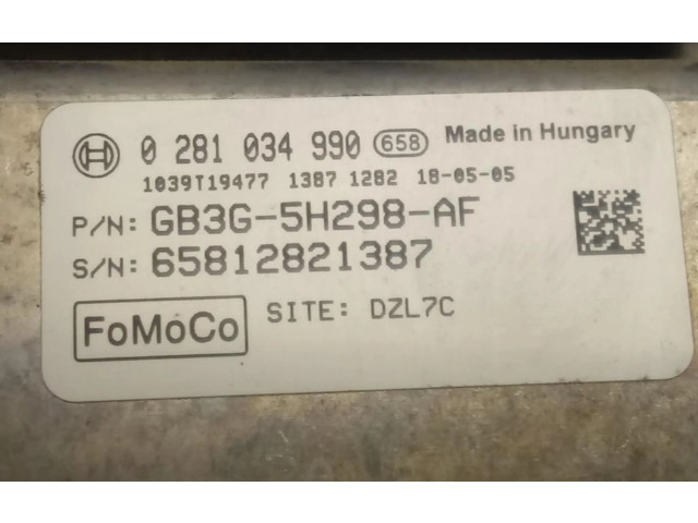 Řídící jednotka 0281034990   Ford Ranger 2019