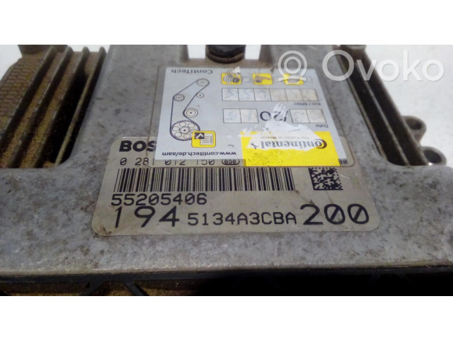Řídící jednotka 0281012150, 55205406   Fiat Croma 2006