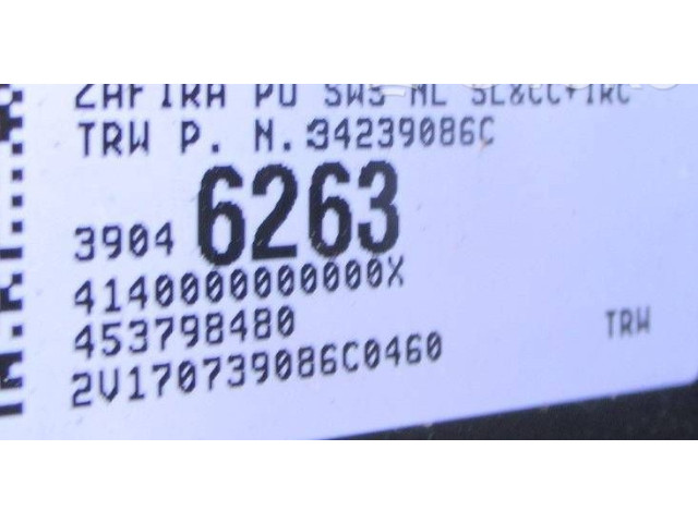 Руль Opel Zafira C  2011 - 2019 года 34210939A, 39046263      