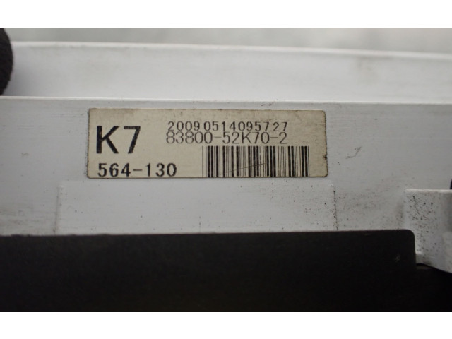 Přístrojová deska  Toyota Urban Cruiser (XP110) 2009 83800-52K70-2  
