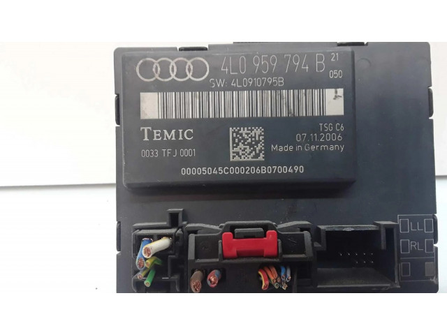 Блок комфорта 4L0959794B   Audi Q7 4L   