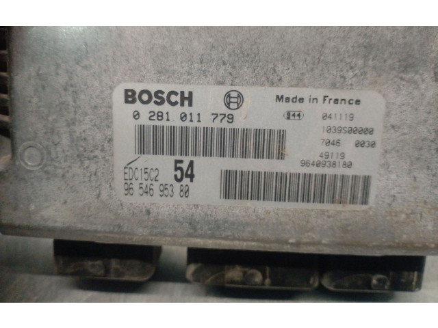 Řídící jednotka 9654695380, 0281011779   Peugeot 807 2005