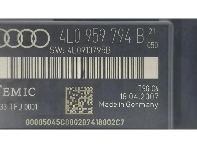 Блок управления 4L0959794B, 4L0910795B   Audi Q7 4M