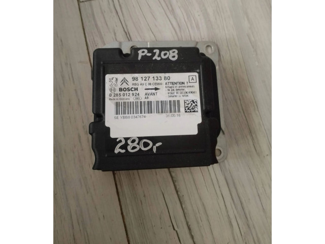 Блок подушек безопасности 0285012924   Peugeot 208