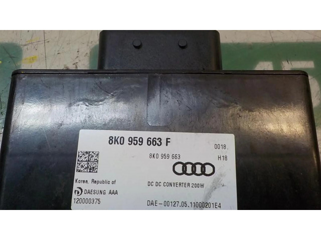 Блок управления 8K0959663F   Audi A3 S3 8P