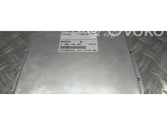 Блок управления АБС 0295457032, 0265109481   Mercedes-Benz CLK A208 C208