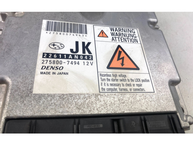 Řídící jednotka 22611AN042   Subaru Outback 2008