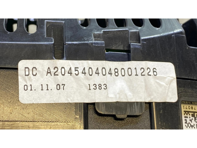 Řídící jednotka A2045401511, A2045404048   Mercedes-Benz C W204 2007