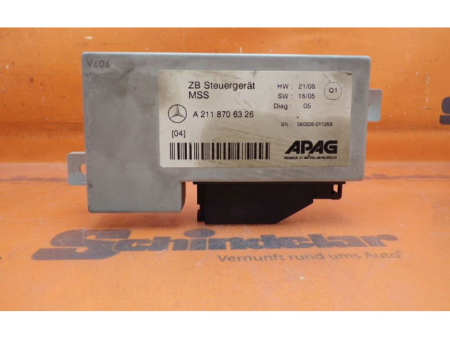 Блок управления A2118706326, A2118706326   Mercedes-Benz E AMG W211
