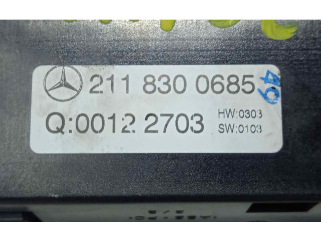 Блок управления климат-контролем 2118300685   Mercedes-Benz E W211