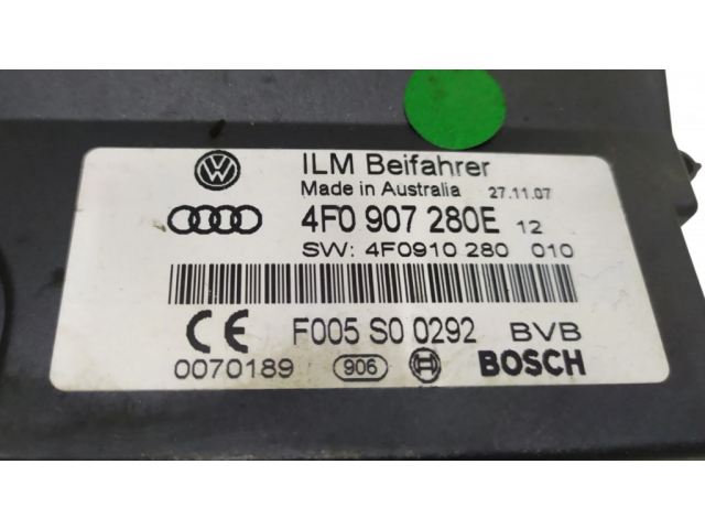 Блок управления 4F0907280E, 4F0910280010   Audi Q7 4L