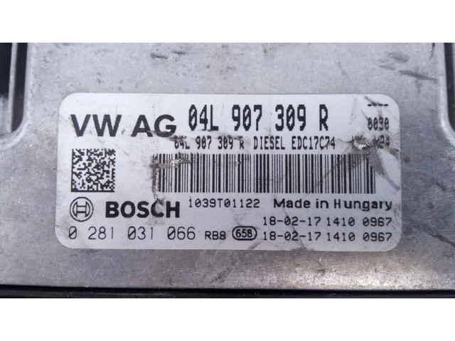 Блок управления двигателя 04L907309R, 0281031066   Audi A3 S3 8V