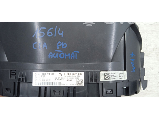 Přístrojová deska  Mercedes-Benz CLA C117 X117 W117 2014 A1179007800, 10004  
