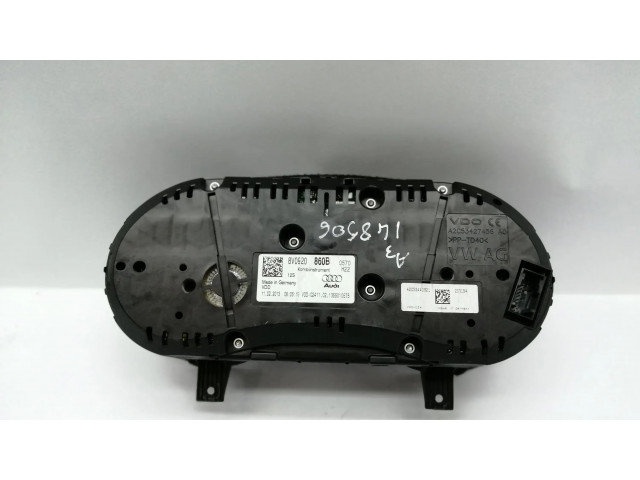 Панель приборов 8V0920860B   Audi A3 S3 8V       