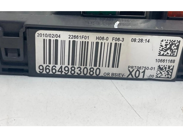   Pojistková skříňka 9664983080   Peugeot 207 2010